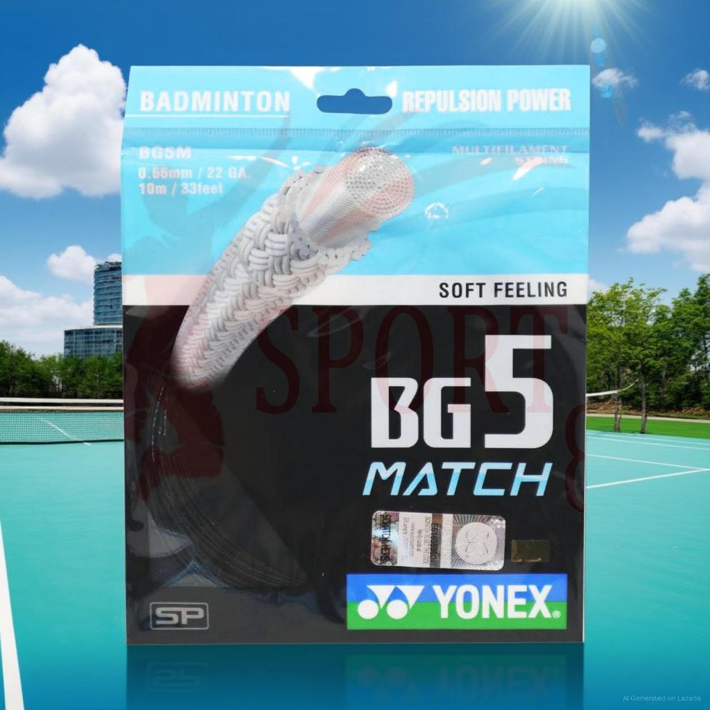 Senar  Yonex BG5 Match Senar Badminton Yonex BG 5  Match