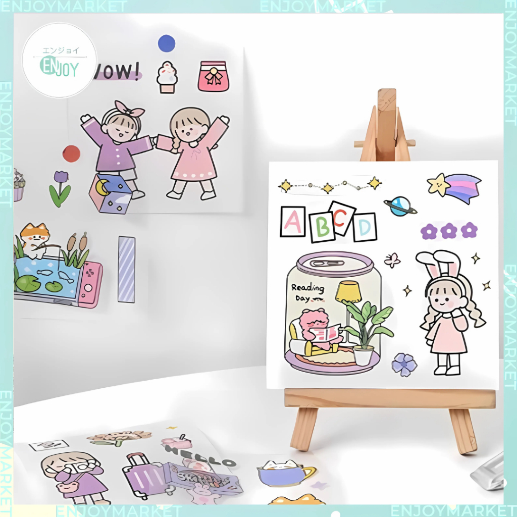 

STIKER TUMBLR AESTHETIC SET/ Stiker Pack Aesthetic /Stiker Hp Laptop/ Sticker Tumblr 1PCS