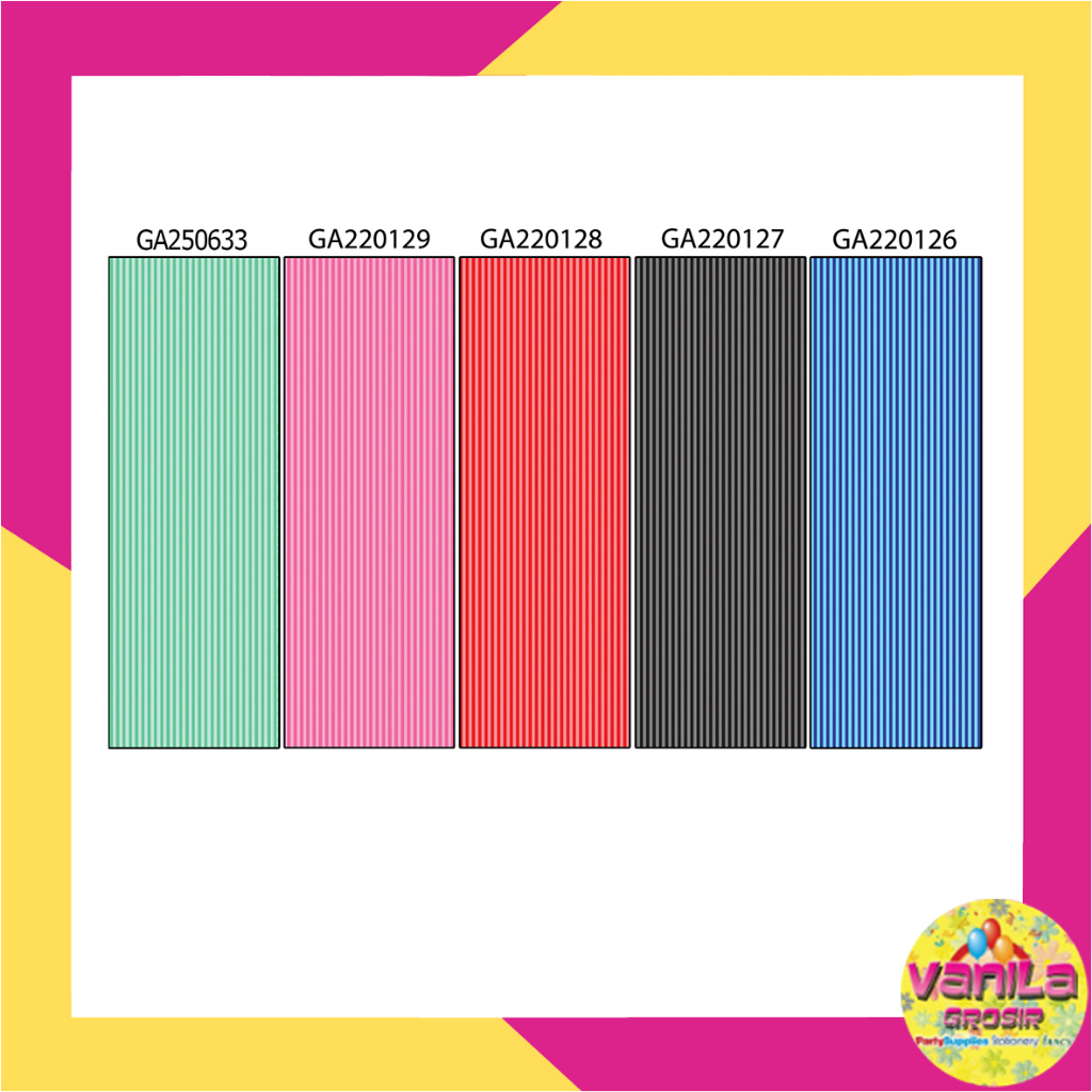 

Kertas Kado GARIS, wrapping paper, kertas kado motif garis, kertas kado setara sanwa sansan wawa