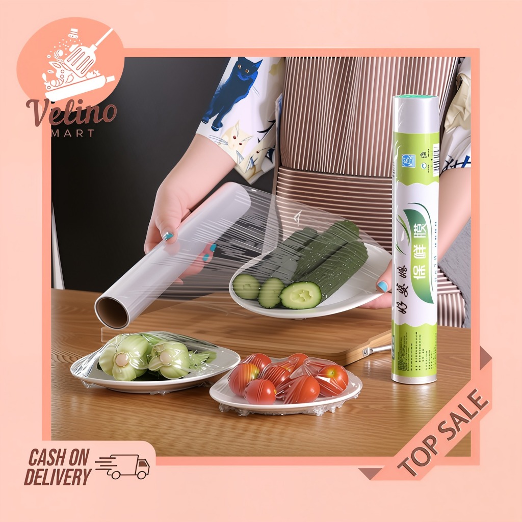 Plastik Wraping Buah Dan Sayur Roll Plastik Pembungkus Plastik Buah Sayur Makanan