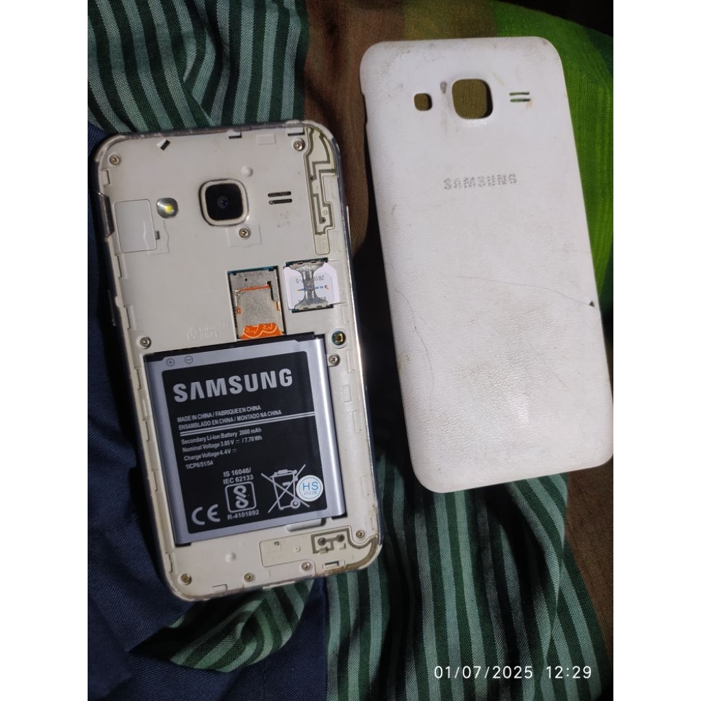 Samsung j200g kondisi lcd mati