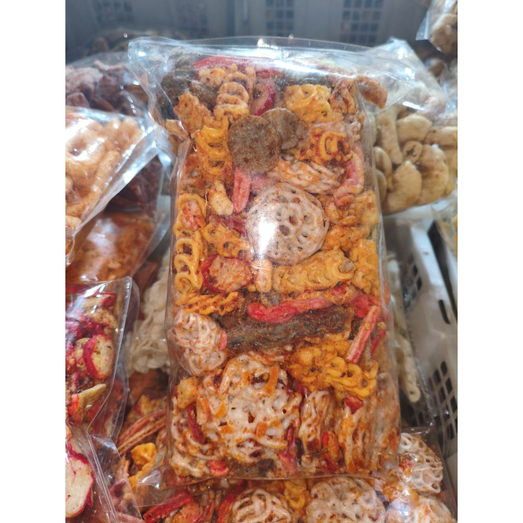 

KERUPUK SEBLAK CAMPUR (RASA PEDAS KENCUR)