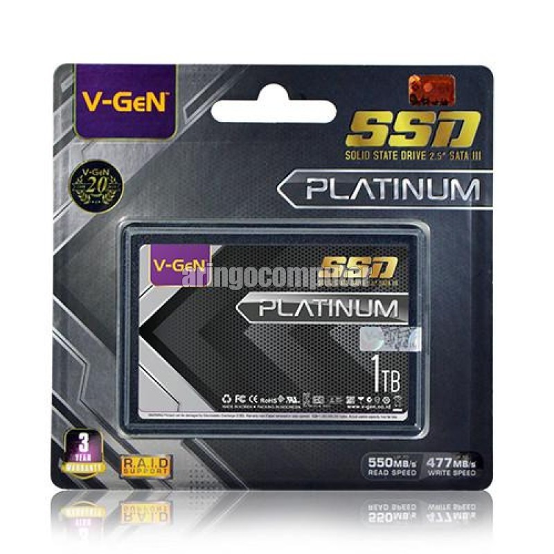 SSD V-Gen PLATINUM SATA III 1TB