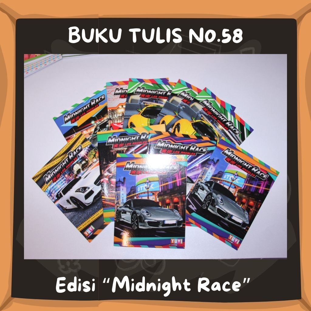 

My Book Seri Midnight Race 58 Lembar - 10 Buku