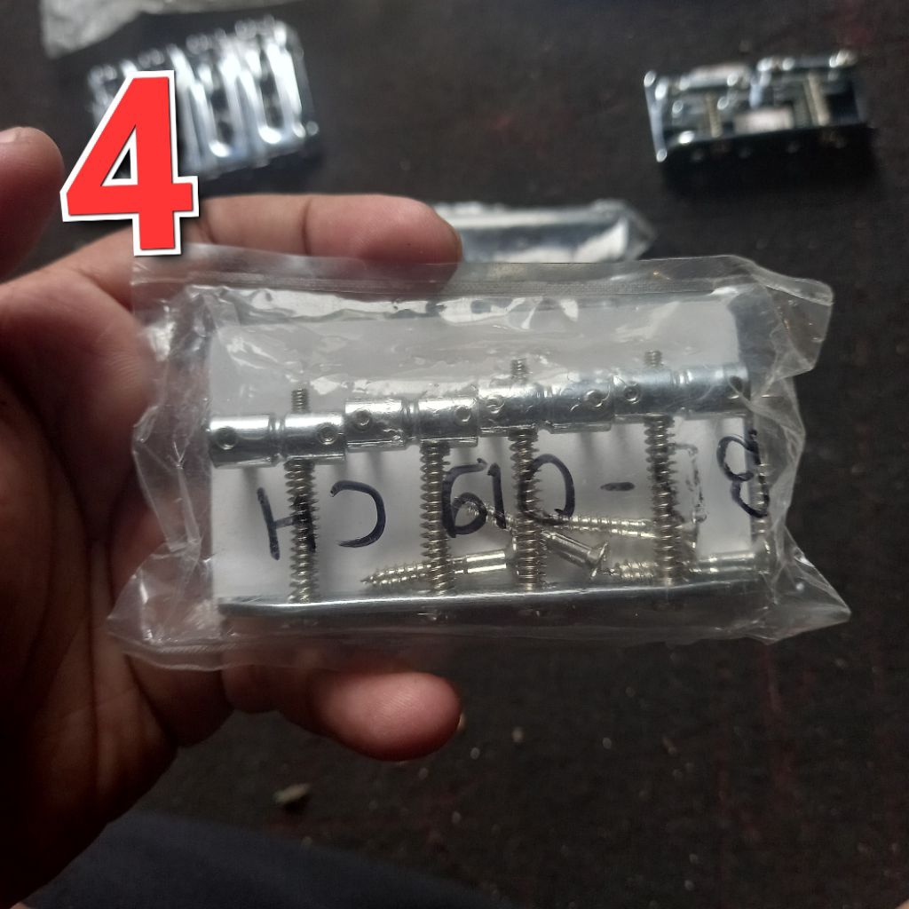 bridge bass 4 string model fender