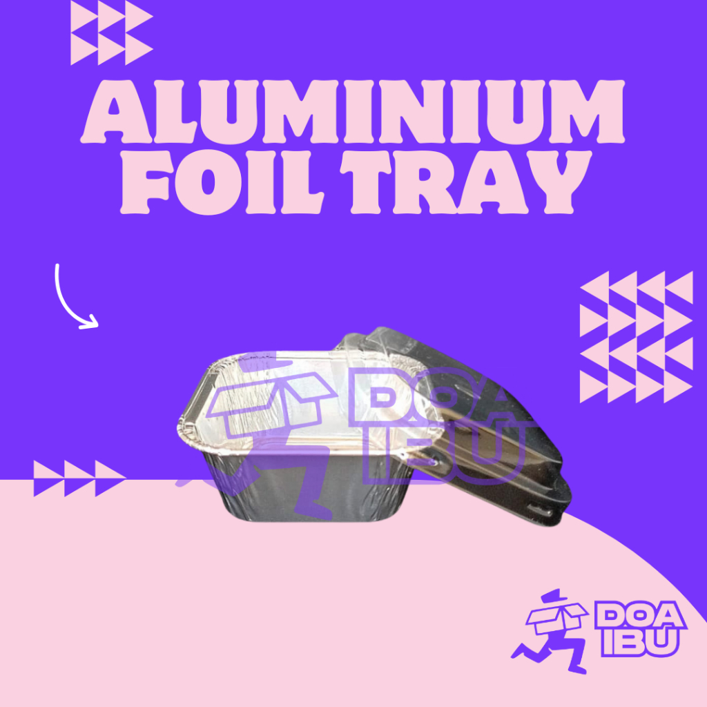 [100 pcs] aluminium foil OX 100 |cup foil ox 100 + tutup mika | cup macaroni schotel Aluminium Foil 