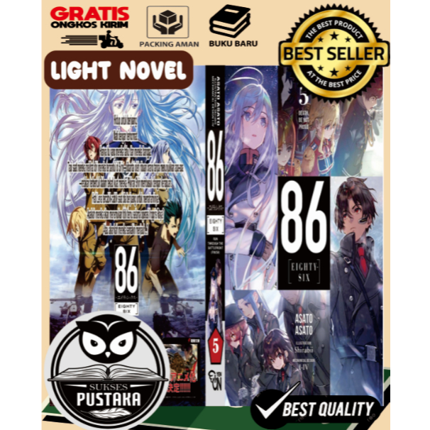 [INDONESIA] LIGHT NOV EIGHTY SIX 86 VOLUME 5 UPDATE