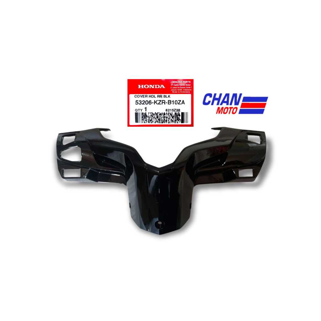 Batok kepala belakang speedometer old vario 125 lama tipe ISS warna hitam asli HONDA AHM 53206-KZR-B