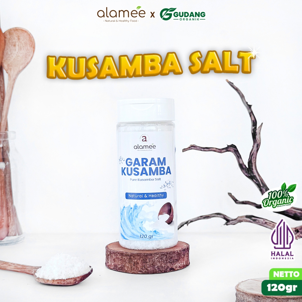 

Garam Kusamba Bali Sea Salt 20gr Laut Organik Murni Alami Organic Seasalt Lokal gudang organik