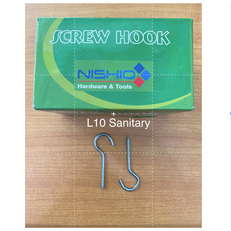 * Sekrup Tanda Tanya No 12 / Kapstok Tanda Tanya #12 / 8cm Per 1 Pcs