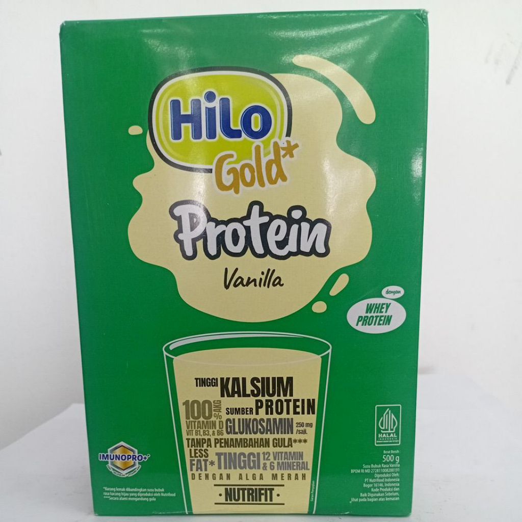 

Hilo Gold Protein Rasa Vanila - Susu Bubuk