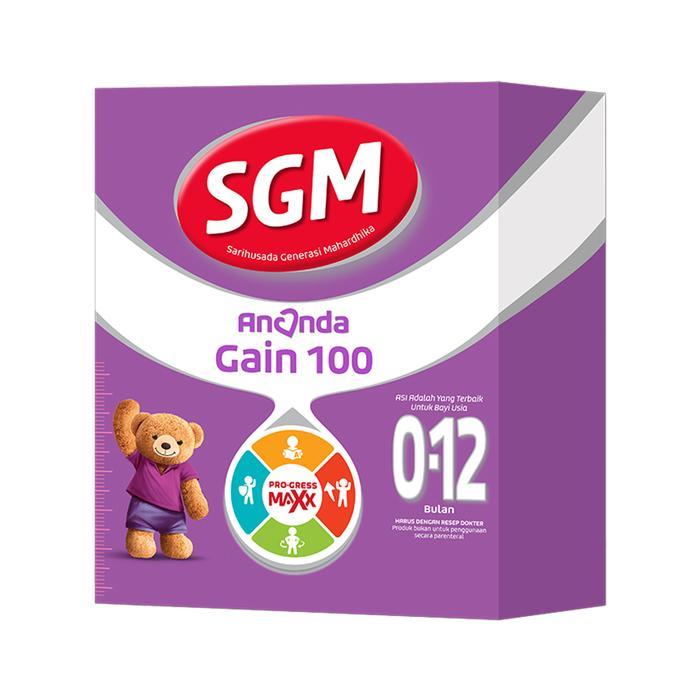 SGM ANANDA GAIN 100 0-12 BULAN 400 GR / SUSU ANAK