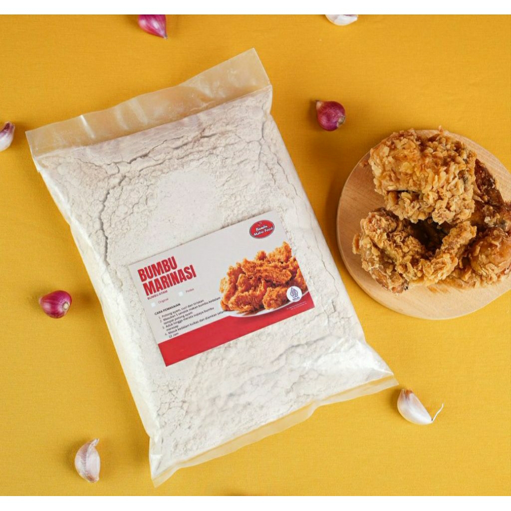

Marinade / Marinasi Bumbu Ayam Fried Chicken 1kg