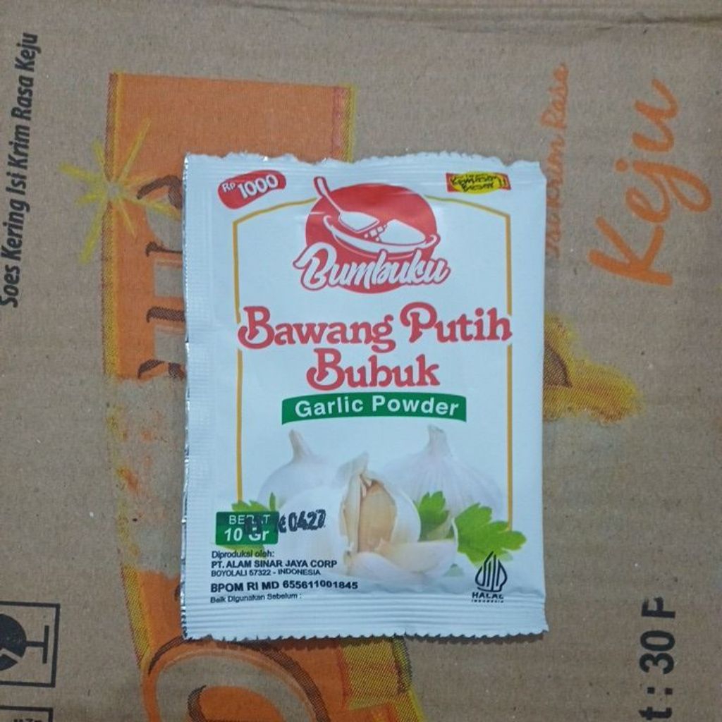 

bumbuku bawang putih bubuk 10gr 1pcs