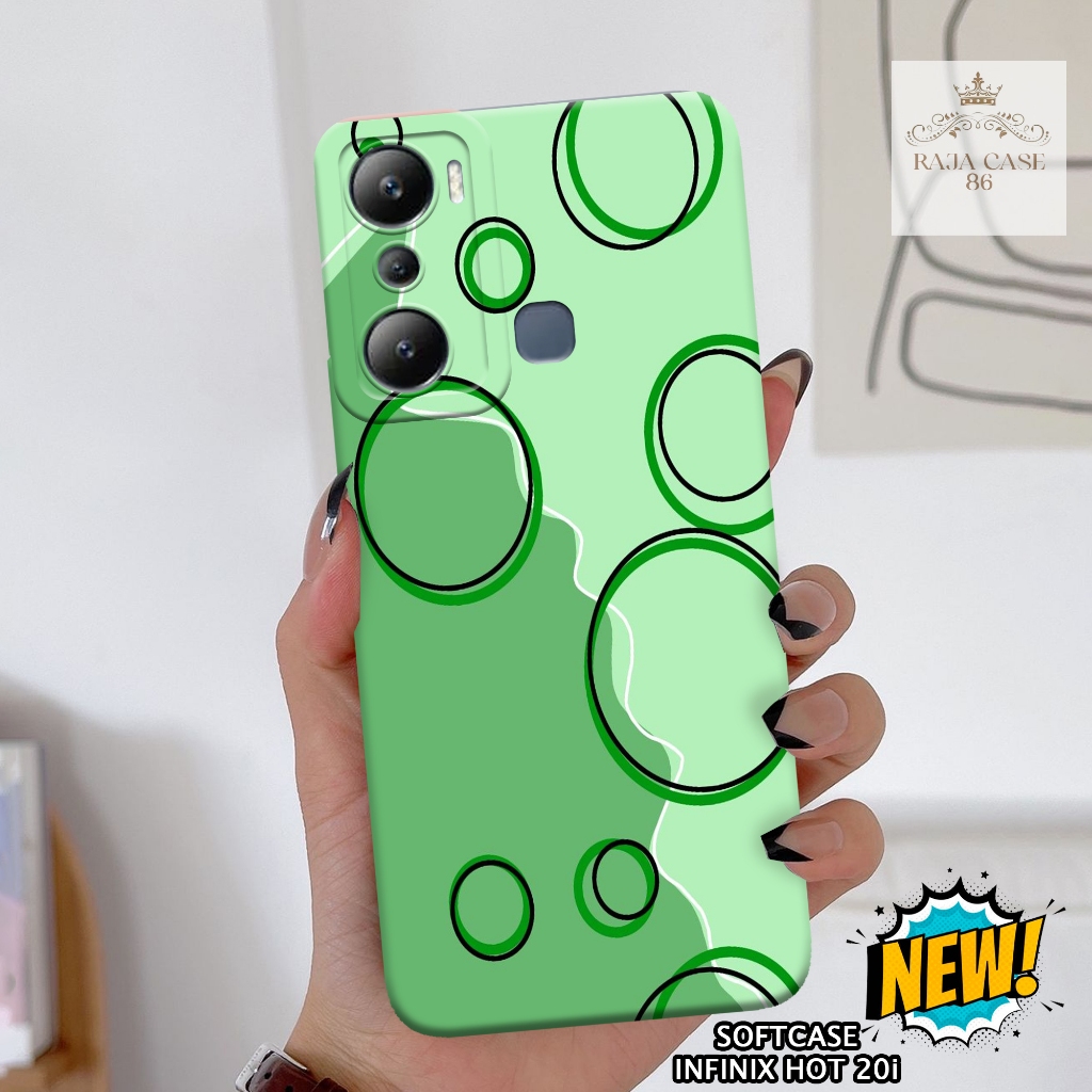 Case Infinix Hot 20i - Rajacase - casing Infinix Hot 20i - Motif case Cartoon - Pelindung handphone 