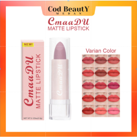 CMAADU MATTE LIPSTICK WATERPROOF LONG LASTING