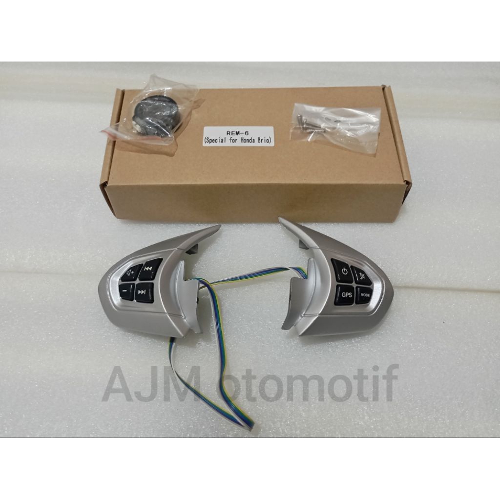 Tombol Remote Audio Stir Honda Brio