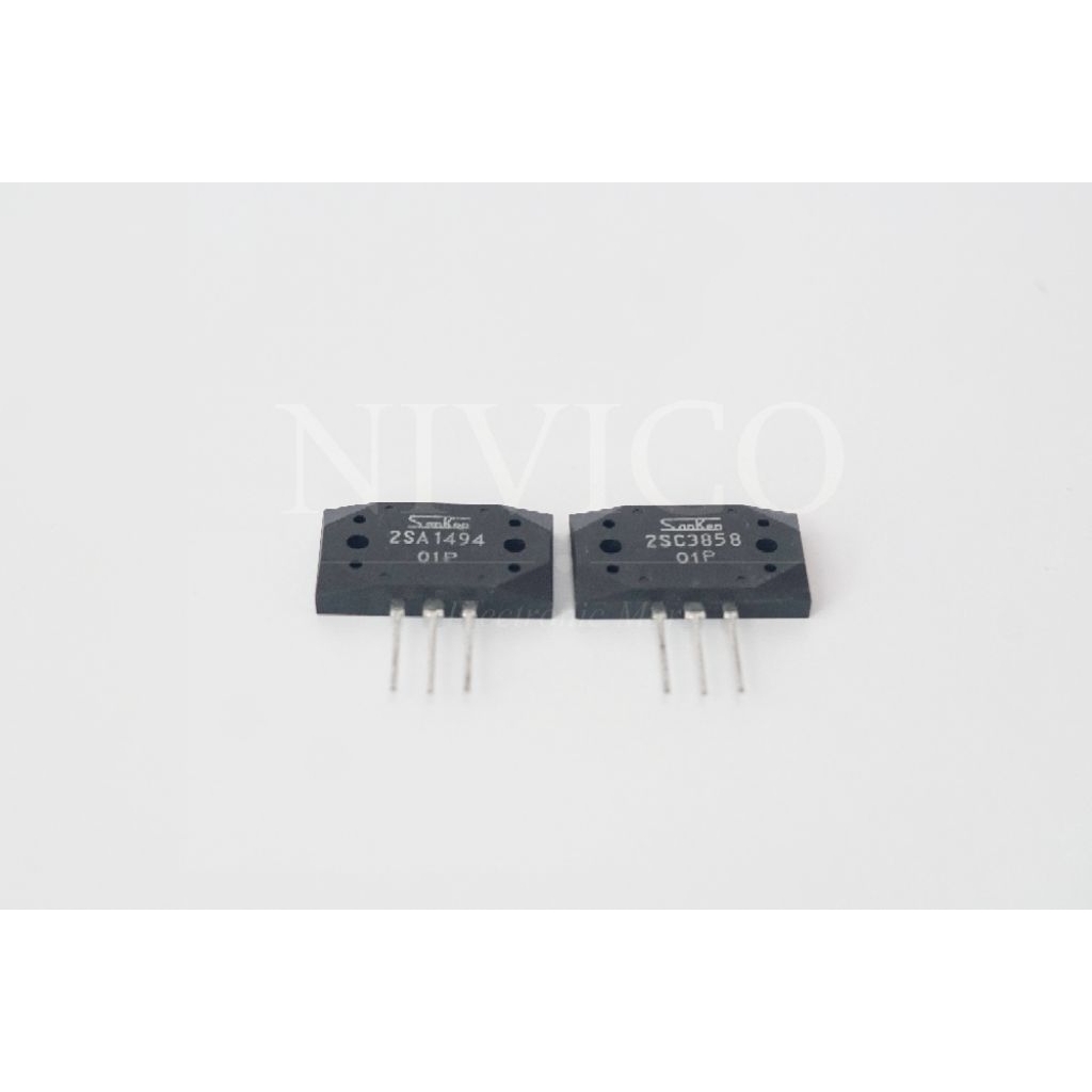 TRANSISTOR SANKEN 1 SET [2SC3858;2SA1494] [2SC2922;2SA1216]