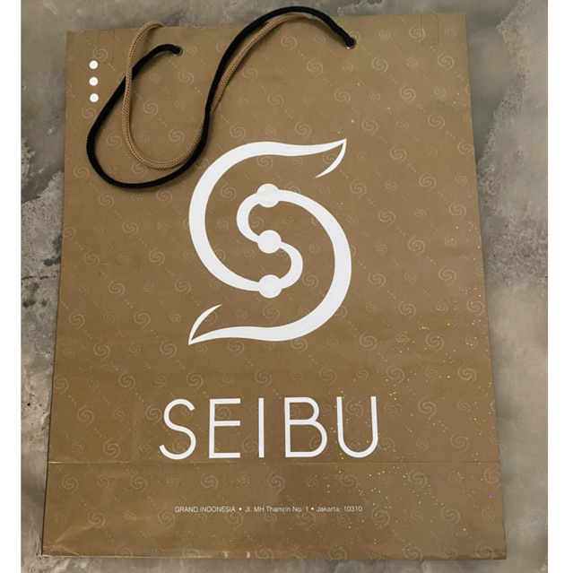

PAPER BAG SEIBU (hologram)