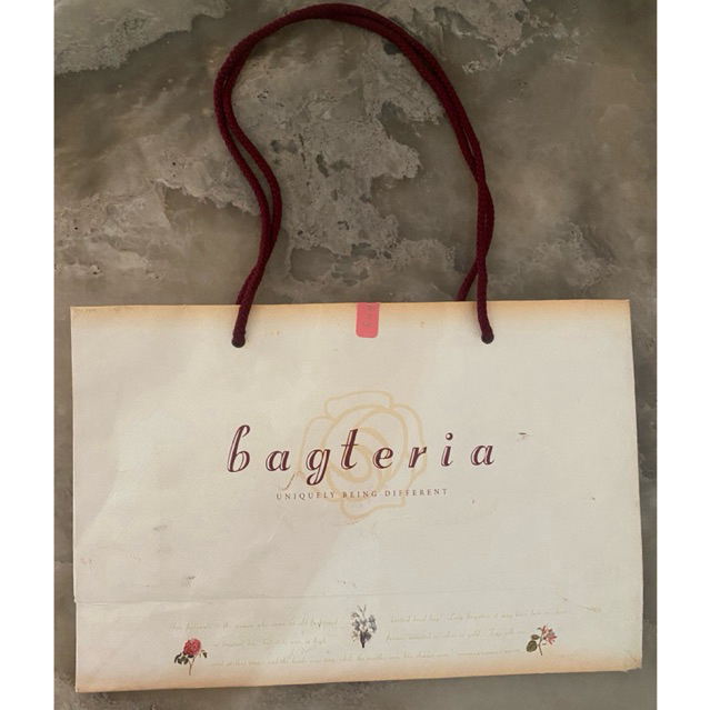 

PAPAER BAG VINTAGE BAGTERIA