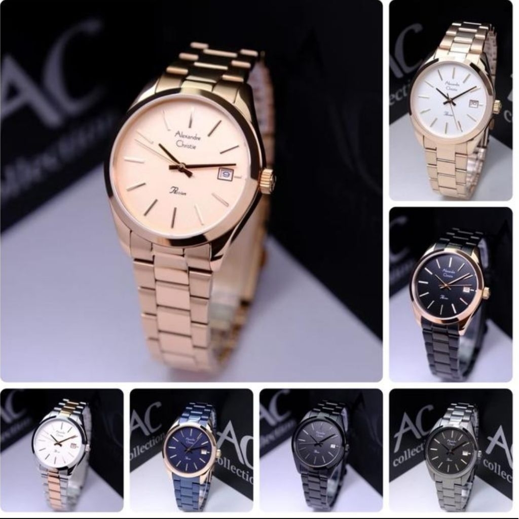 JAM TANGAN WANITA ALEXANDRE CHRISTIE AC2839 AC 2839 ORIGINAL