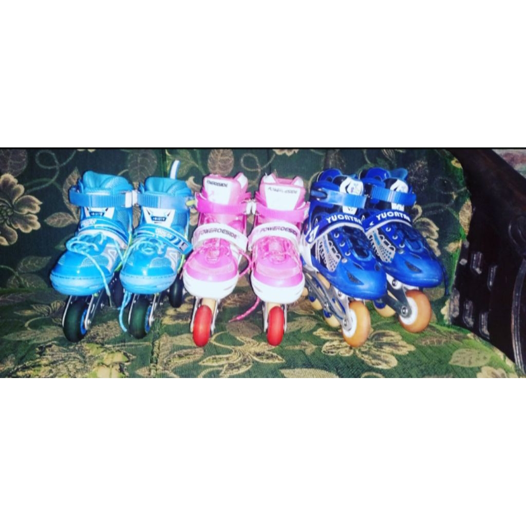 SEPATU RODA ANAK DAN DEWASA SECOND BAGUS