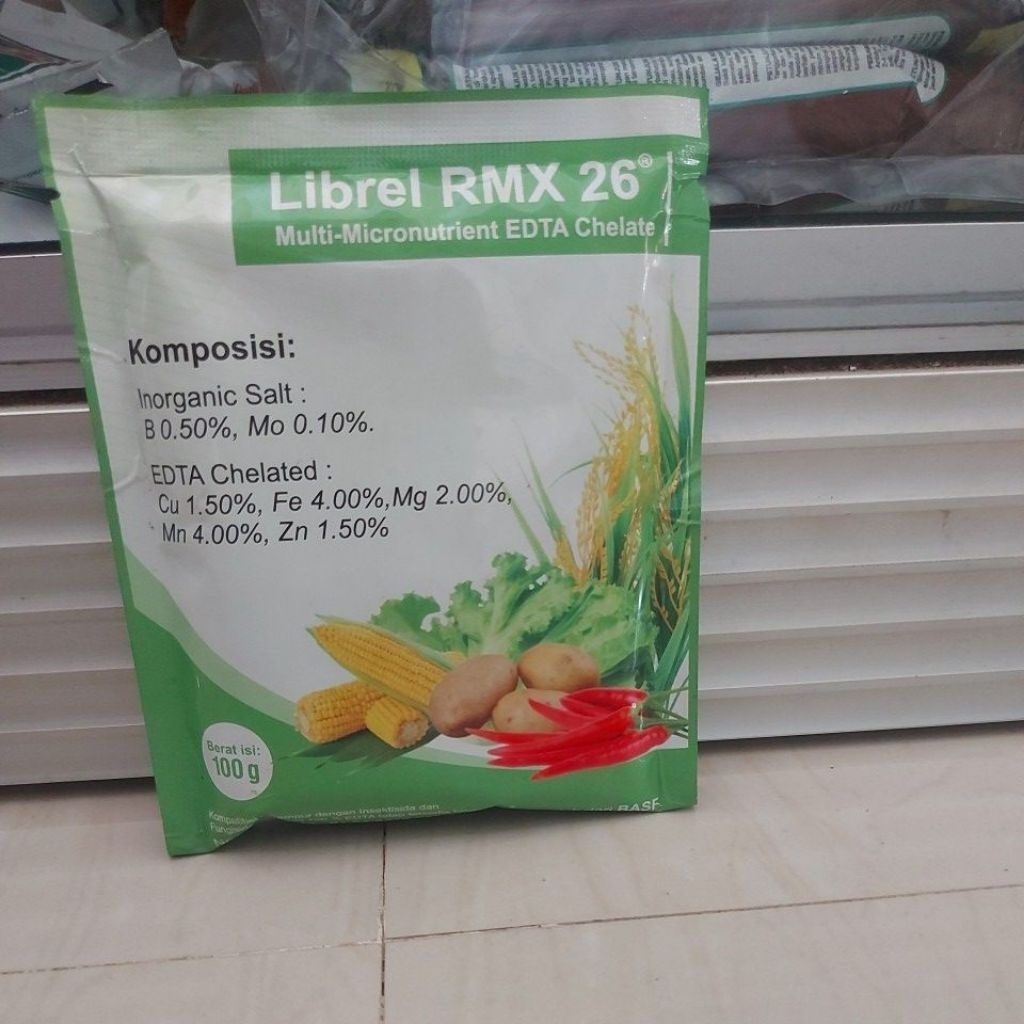 LibrelRMX100g pupuk multi mikro chelate EDTA