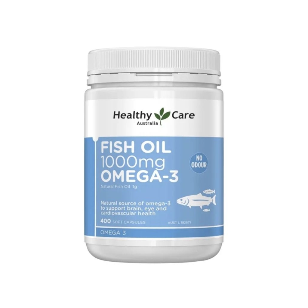Healthy Care Fish Oil 1000mg 400 Kapsul