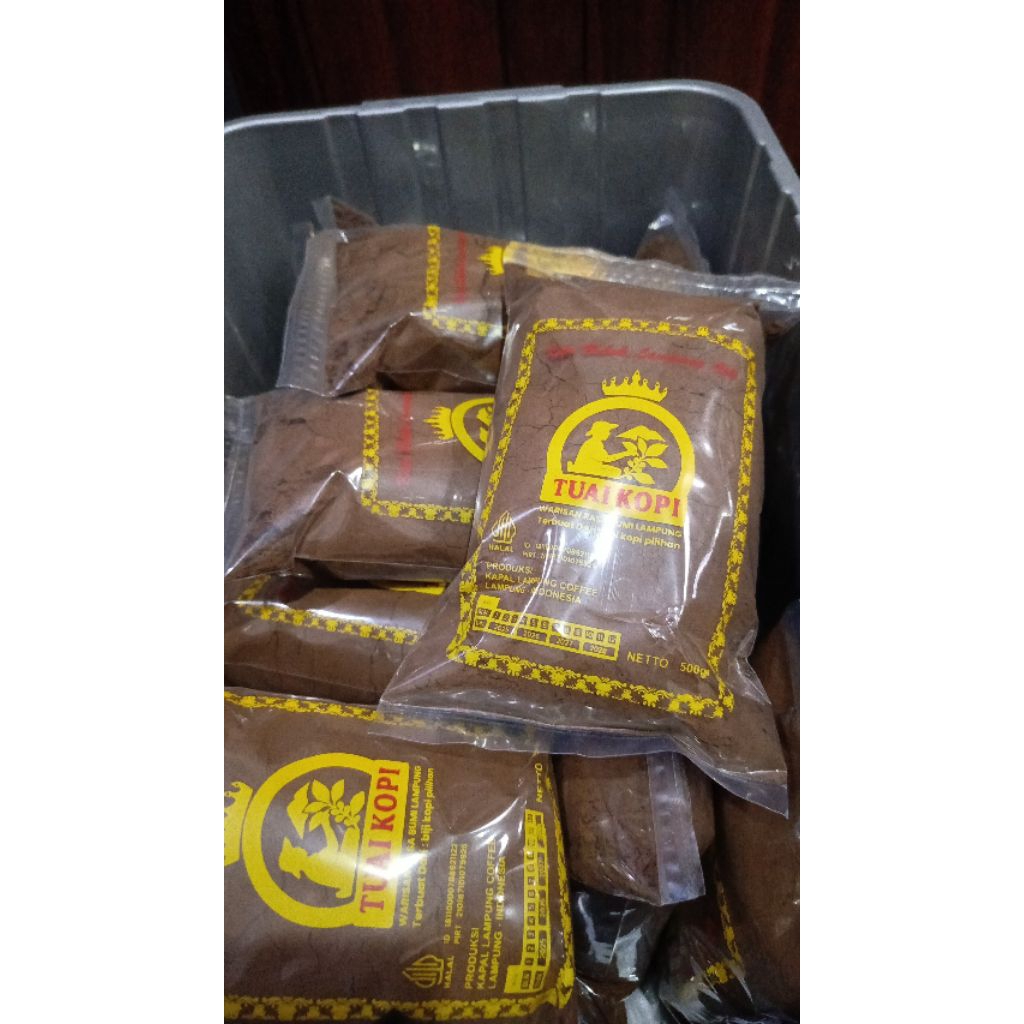 

tuai kopi Lampung 500gr kopi asli lampung