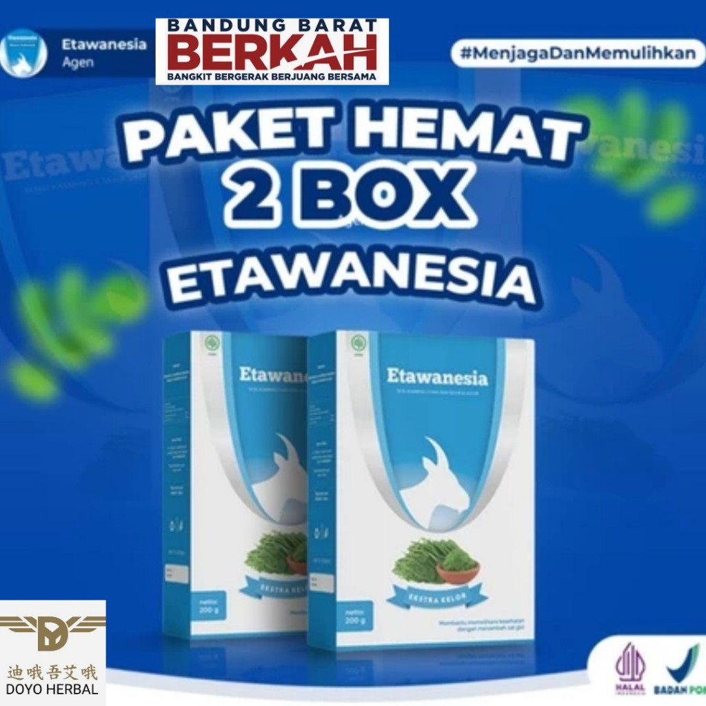 

PROMO PAKET HEMAT 2 BOX ETAWANESIA ORIGINAL Susu Kambing Etawa Platinum Ampuh Atasi Pernafasan Asma