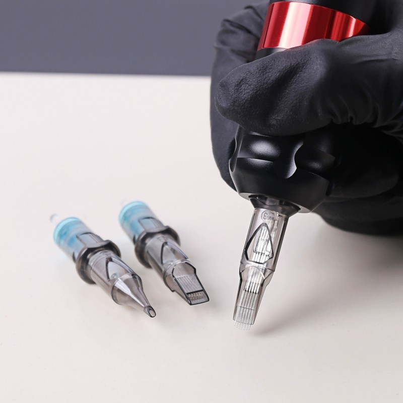 10Pcs 3/5/7Rl Jarum Tatto Stainless 316 /Jarum Catridge Tatto Satu Kali Steril -