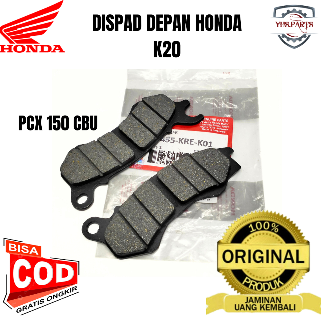 ASLI ORIGINAL DISPAD DEPAN HONDA AHM K20 PCX 150 CBU