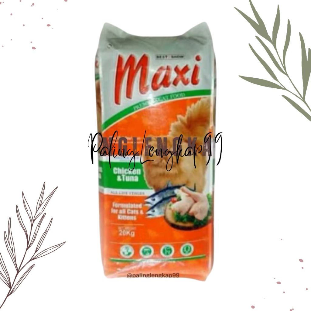 Maxi Cat - Makanan kucing Max CHICKEN TUNA DryFood