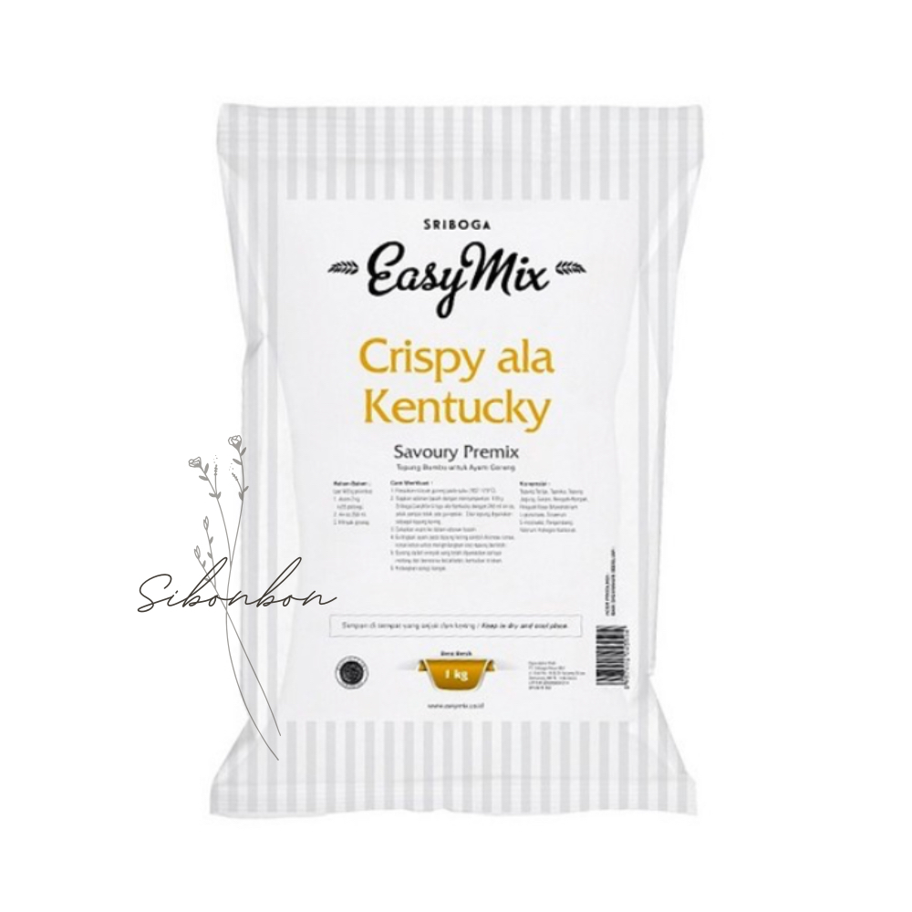 

Easy Mix Crispy Ala Kentucky 220Gr & 1Kg Sriboga / Tepung Termurah