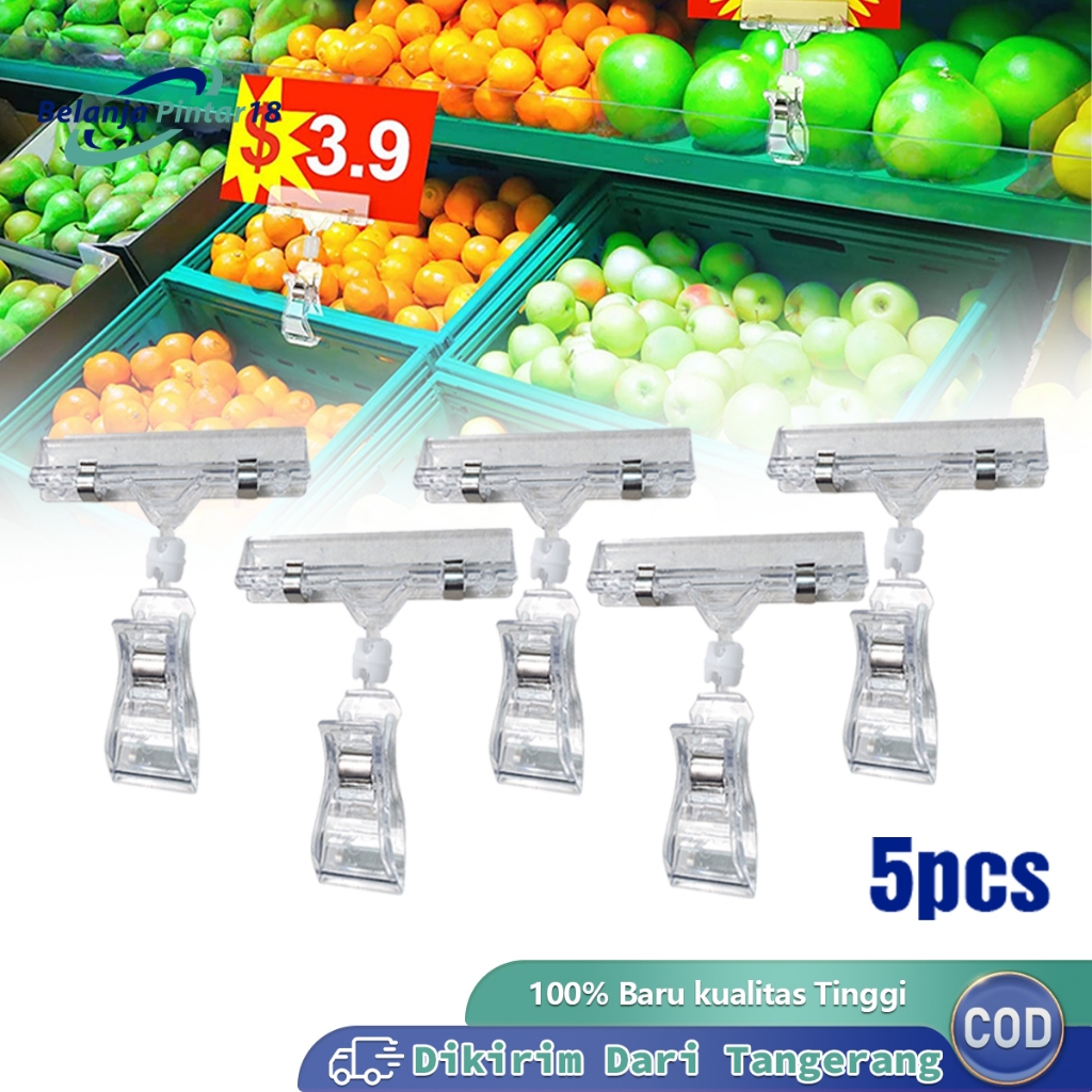 

5pcs Jepitan Harga Untuk Jualan Penjepit Harga Price Tag Jepitan Bandrol Harga