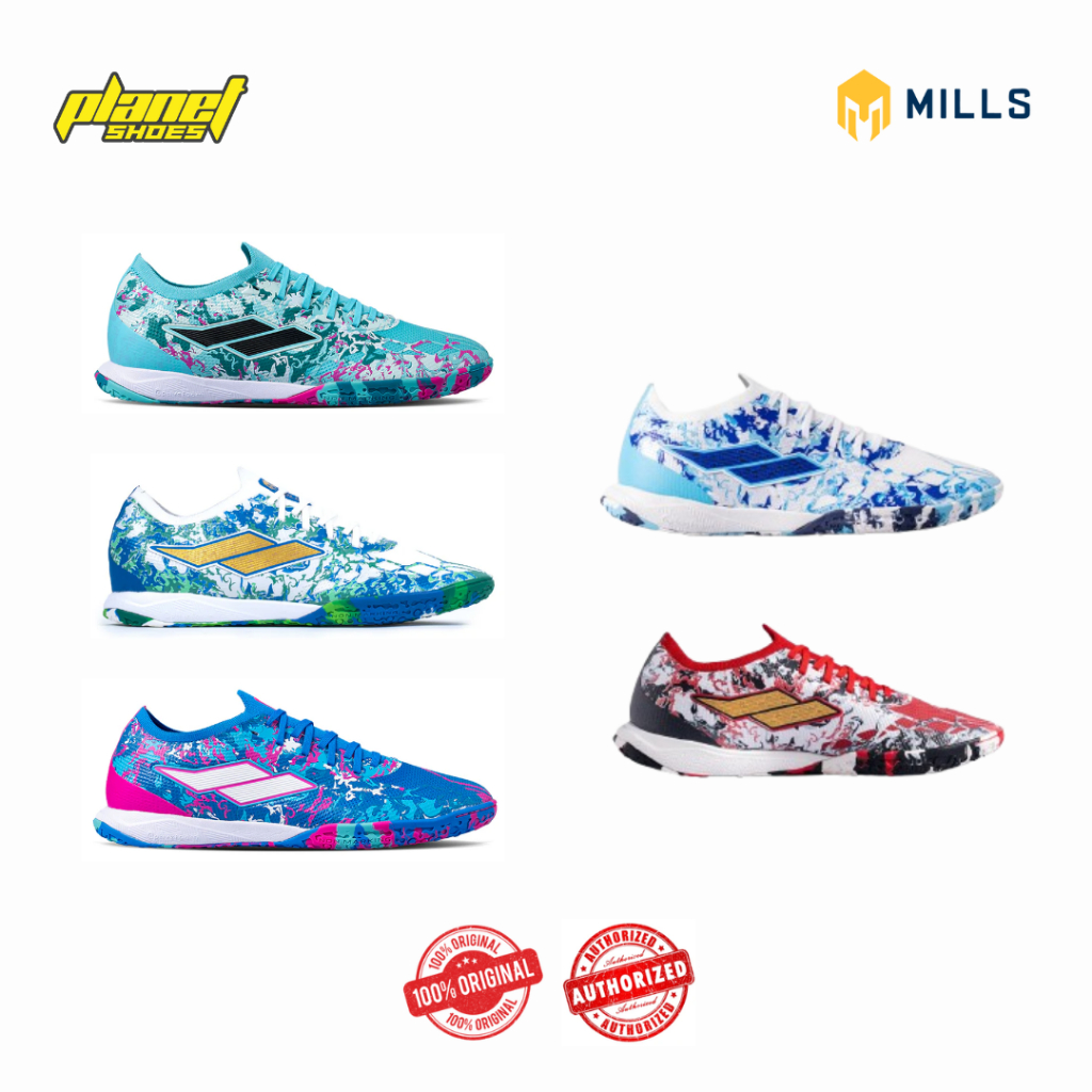 SEPATU FUTSAL MILLS XYCLOPS KALDERA/KALDERA CHROME IN