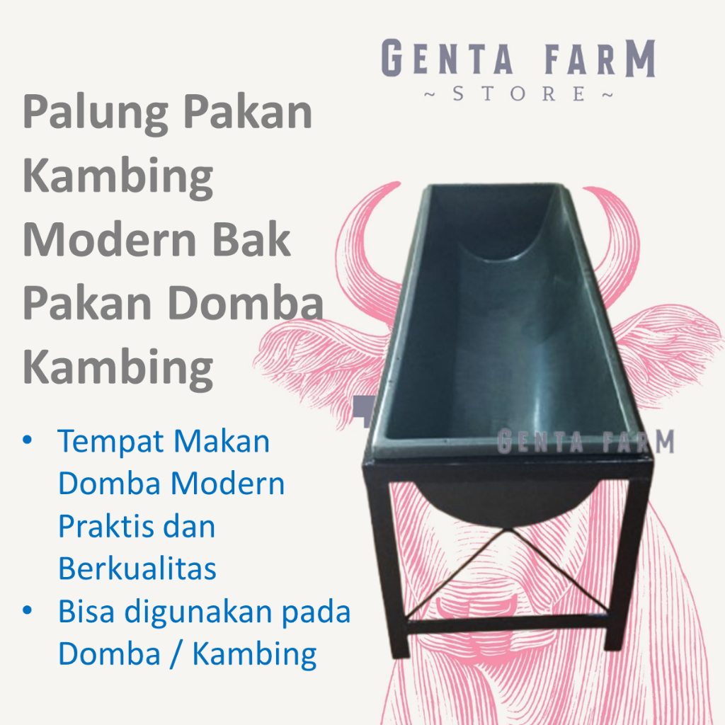 Palung Pakan Kambing Modern Bak Pakan Domba Kambing