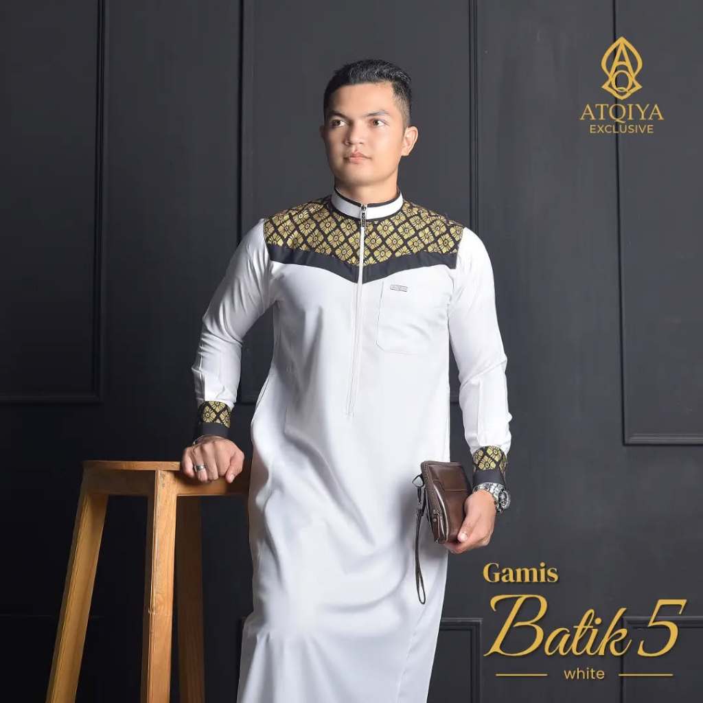 Jubah Batik - Atqiya Exclusive