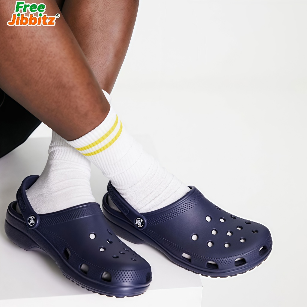 Sandal Cross Classic Clogs Original - Unisex Fashion Pria Wanita, Nyaman, Anti Slip, Ringan,Free Jib
