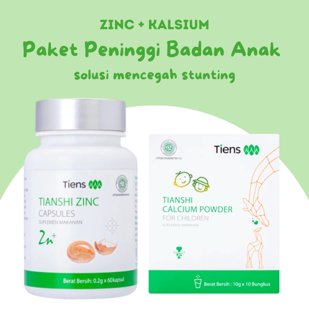 TIENS - Peninggi Badan Anak Zinc + Kalsium