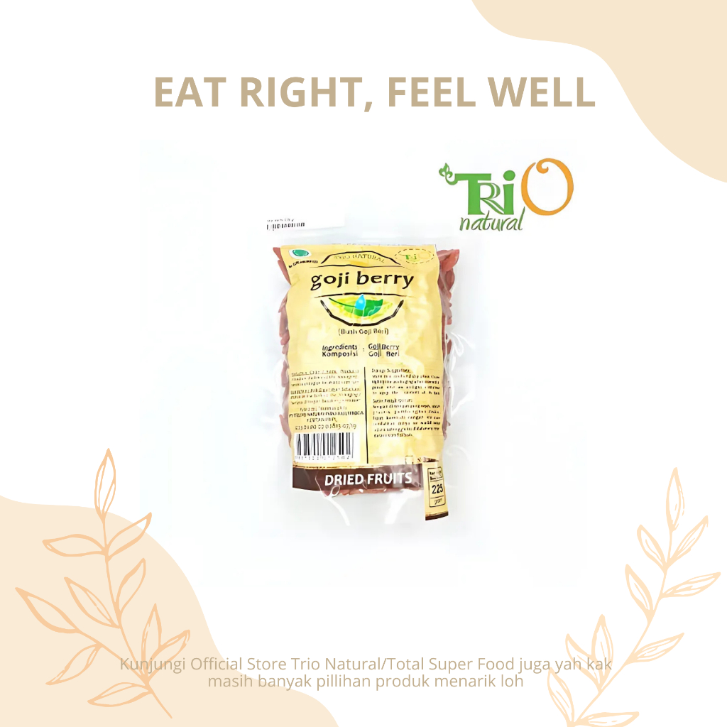 

TRIO NATURAL Goji Berry / Buah Kice Kering