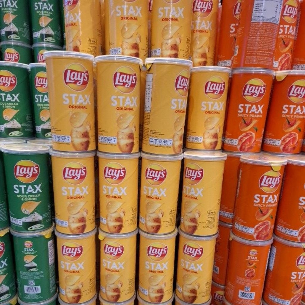 

Lays Stax Original / Spicy Prawn / Sour Cream & Onion 70gr