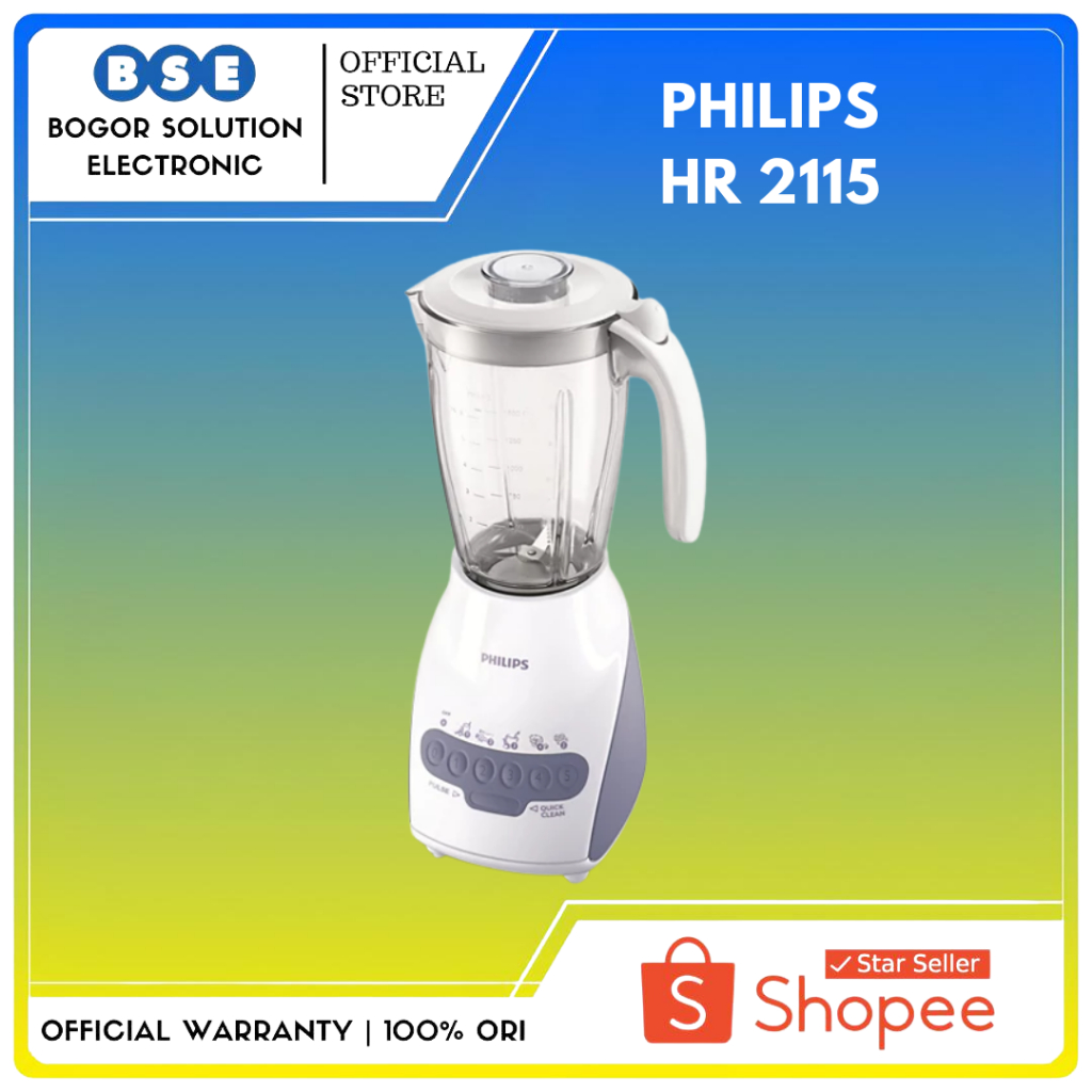 BLENDER PHILIPS PLASTIK HR2115/ PHILIPS BLENDER PLASTIK HR 2115