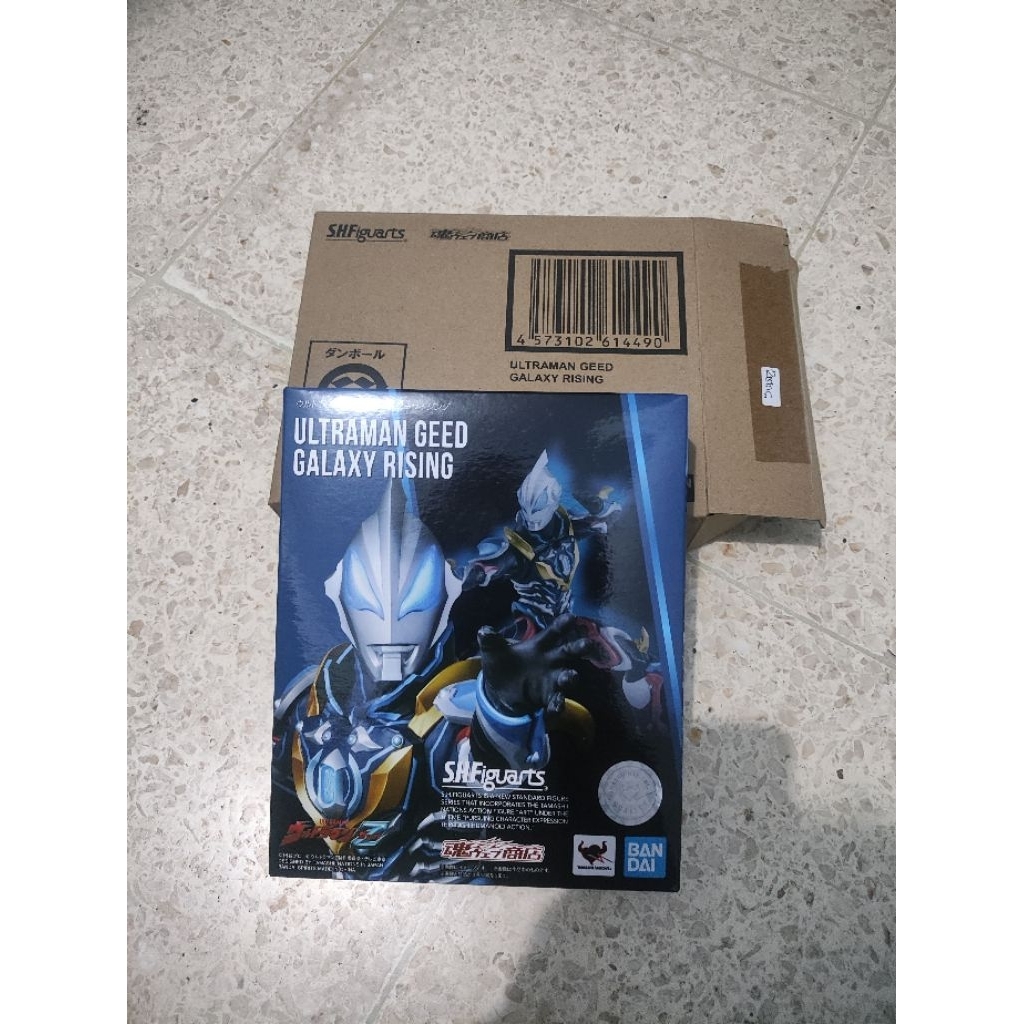 Shf Ultraman Geed Galaxy Rising Original Bandai SHFiguarts