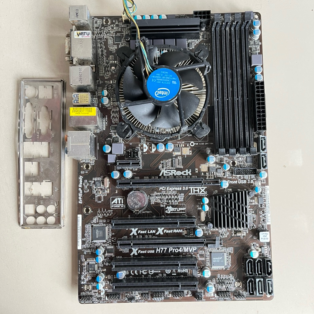 MOBO GAMING ASROCK H77 + I5 3470 3.2GHZ LGA 1155