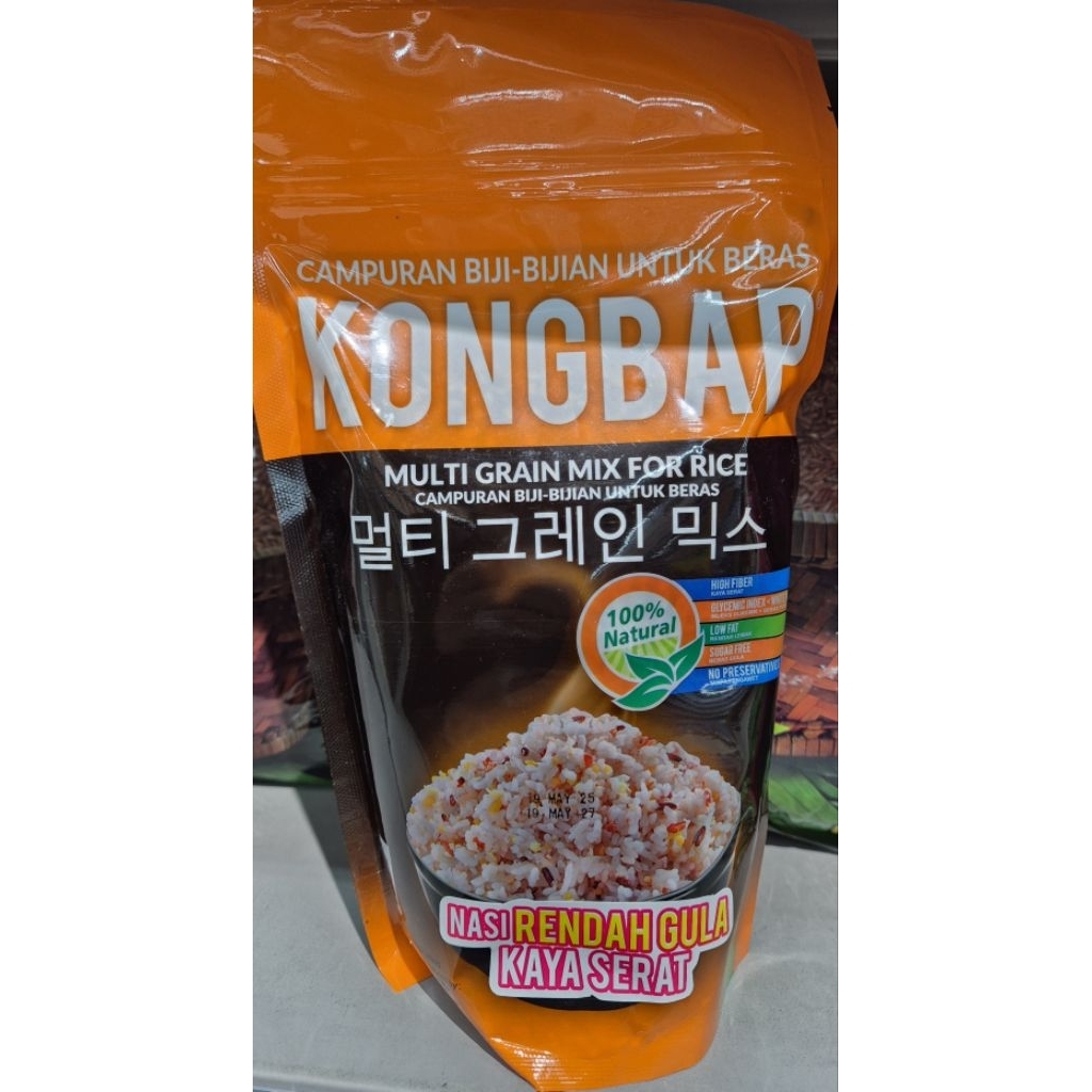 

Beras Campuran Biji-bijian KONGBAP Multi Grain Mix For Rice 1 Kg - HK