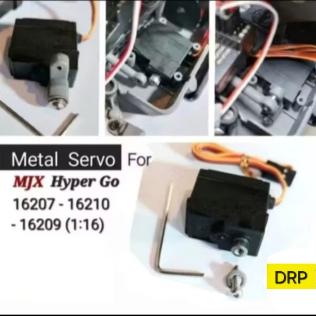 DRP Servo MJX Hyper Go 16207 16209 16210 Original Part