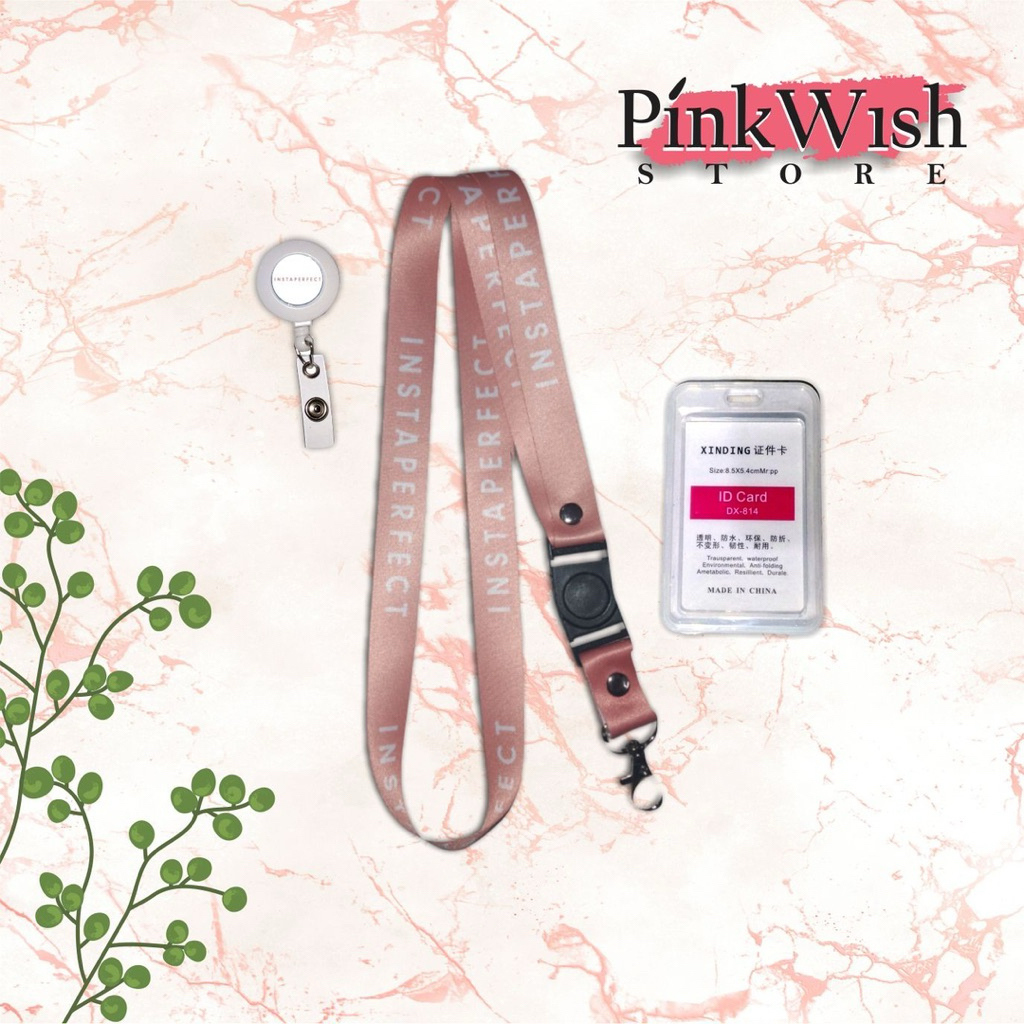 

Lanyard INSTAPERFECT / Tali idcard INSTAPERFECT [Ready stock] Termurah