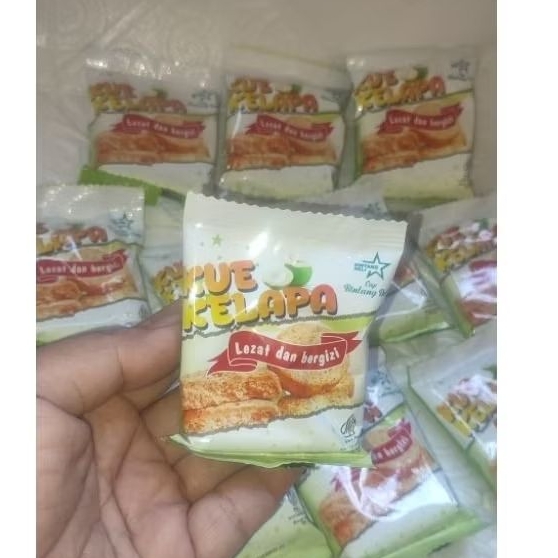 

READY MEDAN| HALAL| KUE KELAPA KEMASAN SACHET ISI 10+1, ENAK, LEZAT DAN BERGIZI