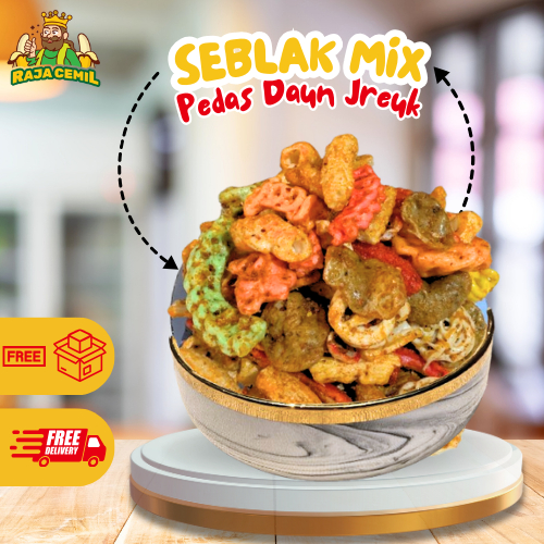 

Seblak mix/ seblak campur/ seblak pedas daun jeruk